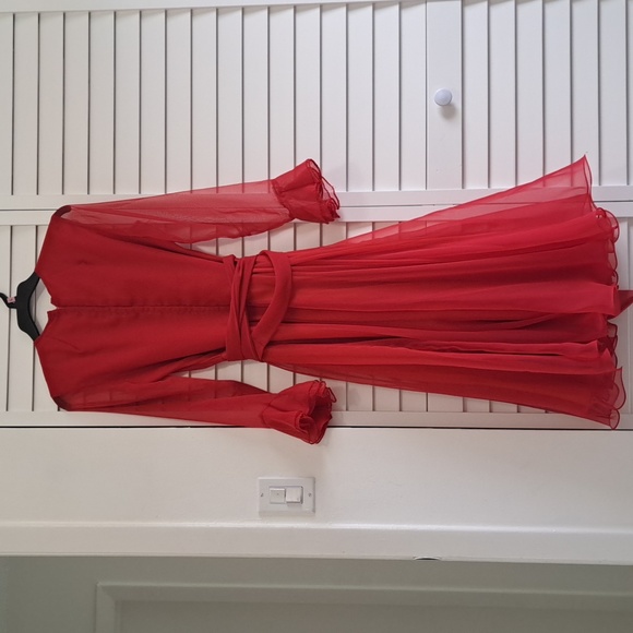 Beautiful Vintage dress Miss Elliette Size 8 - Picture 3 of 8